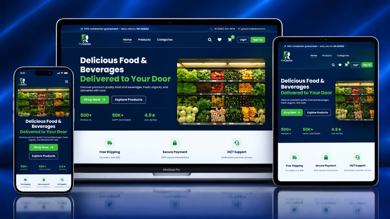 ReComm — Hyperlocal Marketplace Engine — Role-Secured Governance Portal & Audit Log Cockpit