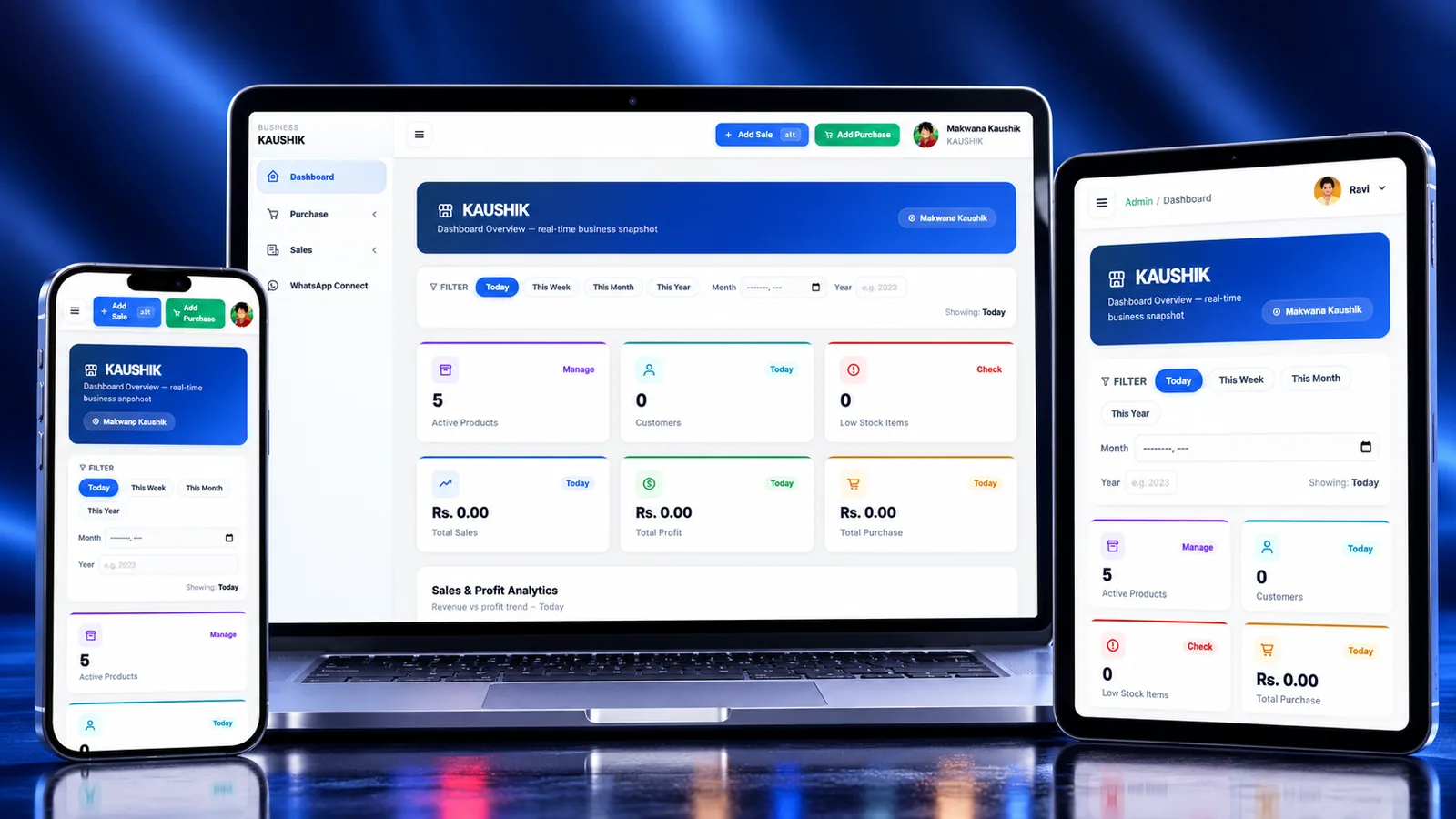 BillsBook — Multi-Business Invoicing, POS & Inventory SaaS